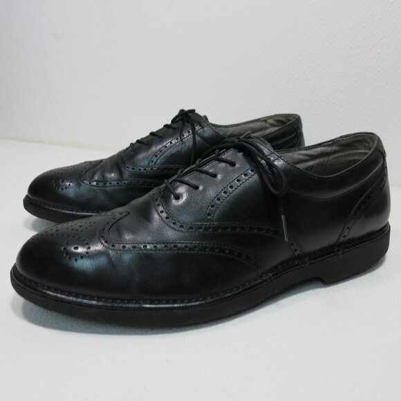 Rockport Wingtip Leather Oxfords Casual Dress Men\'s Footwear Shoes Vibram 9 M main image 4